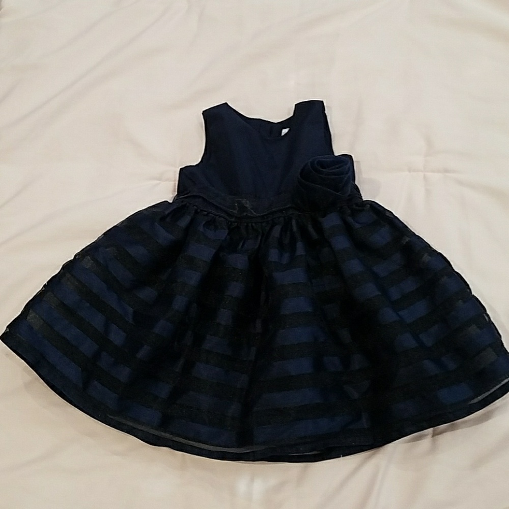 Navy blue baby dress